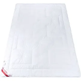 Walburga Bettdecke, Steppbett Clima Active Batist / Outlast 1 WP Sommer 155 x 220 cm leicht - Weiß