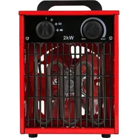 SHX SHX308HEAT2022 Heizlüfter rot/schwarz