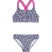 Playshoes Bikini Leo-Print grau 146/152