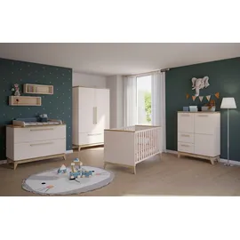 Paidi Kinderkleiderschrank Stiene 123 x 200 cm Eiche beige