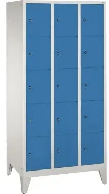 C+P Fächerschrank Classic 8010305S10011 15Fächer lgr/lbl