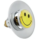Dusbad Badaccessoire-Set Waschbeckenstöpsel Smiley