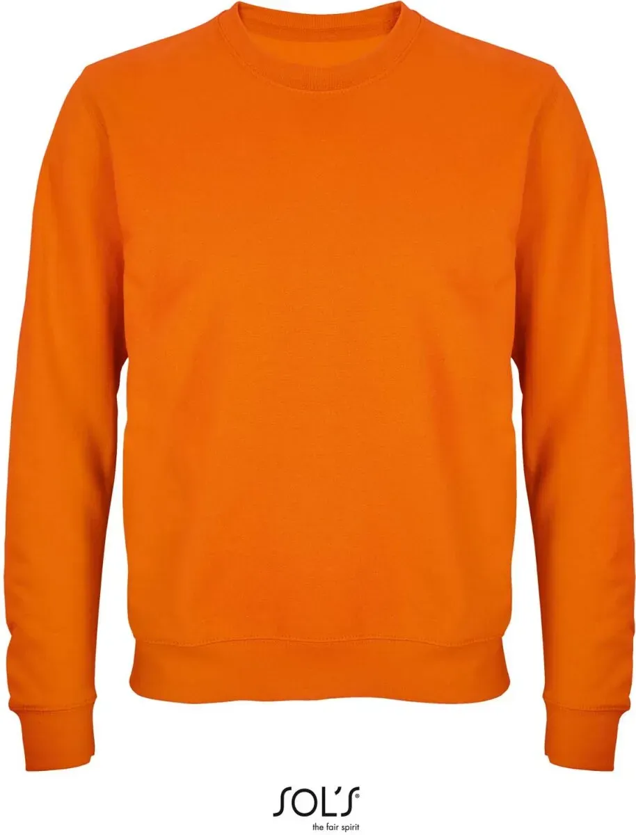 SOLS Unisex Sweater Sweatshirt 03814 orange L