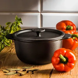 Tefal Traditioneller Gusseisentopf 20 cm rund