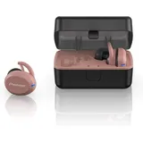 Pioneer E8TW-P Truly Wireless Kopfhörer (Bluetooth, In-Ear, Sport, 3 h Spielzeit pro Ladung) Pink