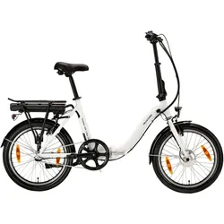 ALLEGRO E-Bike Compact SUV 3 Plus 374 E-Faltrad Weiß 42 cm 20 Zoll 42