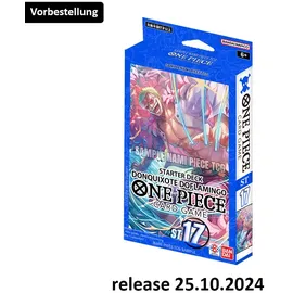 Bandai Namco Entertainment One Piece Blue Donquixote Doflamingo Starter Deck ST17 EN