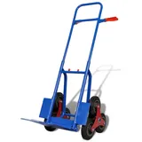 vidaXL Klappbare Sackkarre Mit 6 Rädern Blau