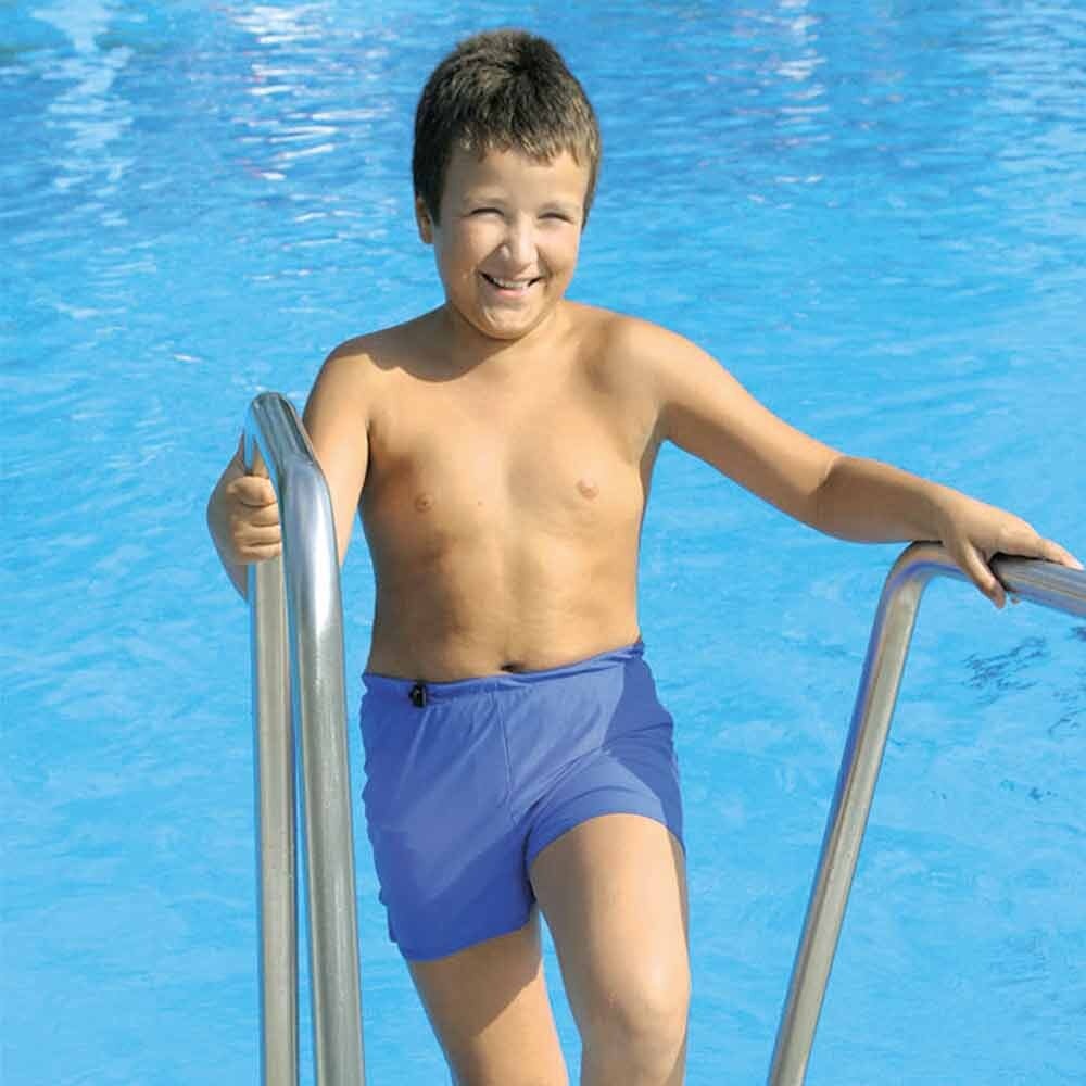 Suprima 1522 Inko-Schwimmshorts KIDS blau Gr. 140, 1 Stück