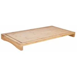 Haushalt International HI 28031 Schneidbrett Abdeckplatte Bambus 54x28cm