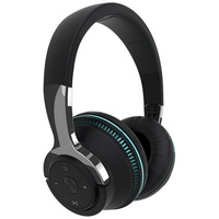 Diida Bluetooth-Headset,Headset für Musik, Gaming-Headset Over-Ear, Funk-Kopfhörer (Kabellose Kopfhörer 650mAh) schwarz