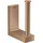 Axor hansgrohe Reservepapierhalter Axor Uni Rectangular Wandmontage, brushed red gold