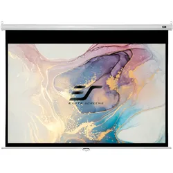 ELITE SCREENS Beamer Leinwand ,/MANUELLE ROLLOLEINWAND/120/geeignet für: normalen Beamer