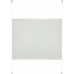 Plissee GOOD LIFE "Ada" Gr. 10, grau (stein), B:40cm H:120cm, Obermaterial: 100% Polyester, Plissees, Lichtschutz
