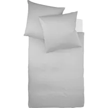 FLEURESSE Colours 009200 silber 155 x 200 cm + 80 x 80 cm