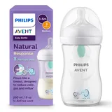 Philips AVENT Natural Response Babyflasche mit AirFree Ventil 260 ml, BPA-frei, für Neugeborene ab 1 St Flaschen