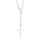 Elli Y-Kette mit Kreuz und Infinity Symbol 925 Silber