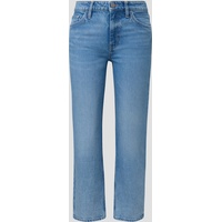 s.Oliver 5-Pocket-Jeans »Karolin«, mit floralem Muster, Gr. 40 - N-Gr, mid darkblue, / 76014646-40 N-Gr