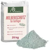 Petigi GeflügelHerz 100% natürlicher Milbenschutz 25kg Staubbad für Hühner Pulver gegen Milben Sandbad Trockenbad Milben-Puder Milbenmittel
