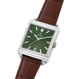 Festina On The Square Quarz Leder 33,3 mm F20681/7