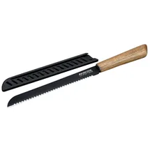 NIROSTA Flow Fair Brotmesser 20 cm Schwarz