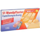 Wundmed Wundpflaster Familienpackung 51 St.
