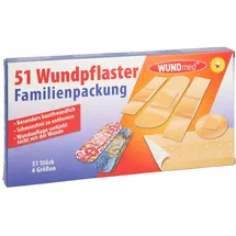 Wundmed Wundpflaster Familienpackung 51 St.