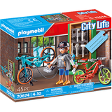 Playmobil City Life Geschenkset E-Bike-Werkstatt 70674