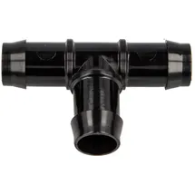 tecuro Schlauchverbinder T-Stück Ø 7 mm schwarz