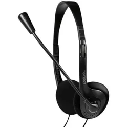 LogiLink Headset Stereo with microphone 2x 3.5mm HS0052