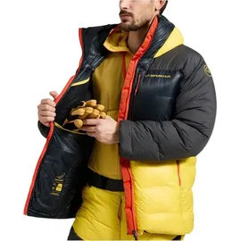 La Sportiva Olympus Tech Down Parka black/yellow (K00Y00) M