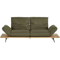 KOINOR Ledersofa  Marilyn , grün , Maße (cm): B: 232 H: 96 T: 90.0