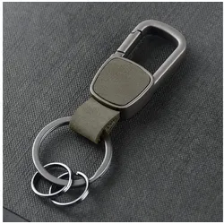 YRIIOMO Schlüsselanhänger Auto-Schlüsselanhänger-Anhänger für Herren und Damen grau