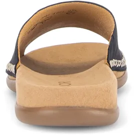 Gabor Pantolette 38 - blau, - 38