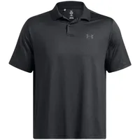 Under Armour Performance 3.0 Printed Golf-Poloshirt Herren 007 black/anthracite/black