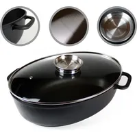 Hi Aluguss-Bräter 39 x 26,5 cm oval