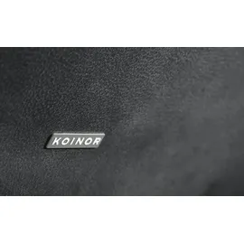 KOINOR Sessel Safira Leder 92 x 113 x 90 cm Schwarz elektrisch