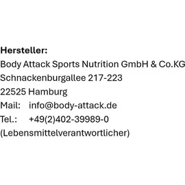 Body Attack Zero Sports Drink Multifrucht Drink 1000 ml