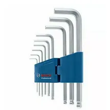 Bosch Professional Innensechskant Winkelschlüsselsatz, 9-tlg.