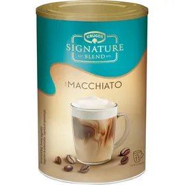 krüger signature blend Macchiato 200g Dose, löslicher Bohnenkaffee & cremige Milch mit köstlicher Schaumkrone