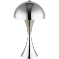 OTTO home Sivvia Pilzlampe Chromfarben