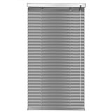 euroharry Jalousie Cordless-Schnurlos Aluminium Venetian Blind Alu Jalousie Rollo silberfarben 100 cm x 160 cm