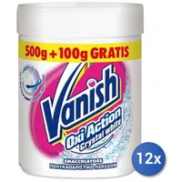 12x Bundle Vanish Weiß Granulat Vase 400/500 Gr Fleckentferner