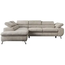 MKS Meble Eckcouch Beige 3-Sitzer