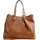 L.Credi Ebony Shopper cognac