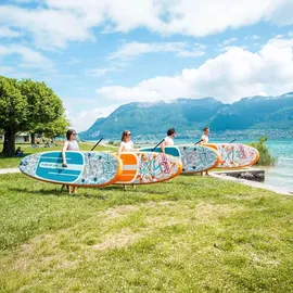 Aqua Marina Pure Air Coast 10'10 SUP Board 330 x 82 x 15 cm Orange/Türkis