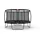 Berg Toys BERG Trampolin Champion Regular 430 grau Levels + Netz Deluxe