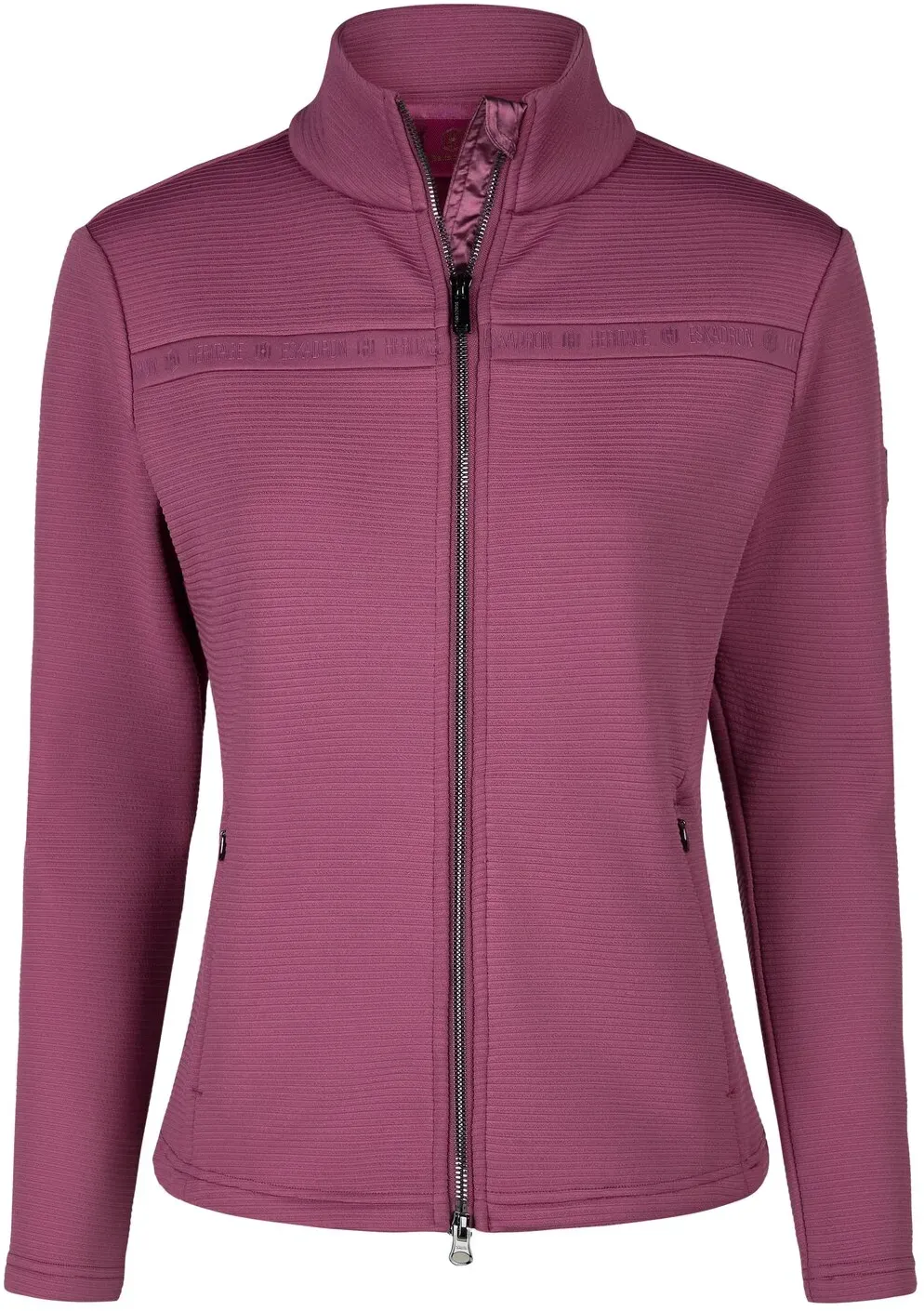 ESKADRON Heritage Zip-Shirt wildberry XL