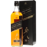 12 Years Old Black Label Blended Scotch 40% vol 1 l Geschenkbox