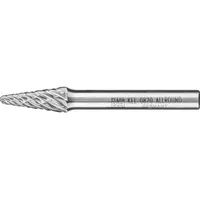Pferd TOOLS Hartmetall Hochleistungsfrässtift ALLROUND Rundkegel KEL Ø 08x20mm